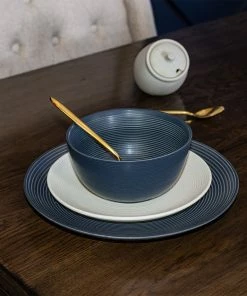 Everything Kitchens Modern Colorful Neutrals - Rippled 10.5" Dinner Plates (Set Of 4) - Matte | Charcoal 8 Everything Kitchens Modern Colorful Neutrals - Rippled 10.5" Dinner Plates (Set Of 4) - Matte | Charcoal -Cheap Dinnerware Store rippled lifestyle squares 0008 ek modern ripple lifestyles 3042 1