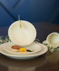 Everything Kitchens Modern Colorful Neutrals - Rippled 12oz Mugs (Set Of 4) - Matte | Beige 7 Everything Kitchens Modern Colorful Neutrals - Rippled 12oz Mugs (Set Of 4) - Matte | Beige -Cheap Dinnerware Store rippled lifestyle squares 0018 dsc0118 2