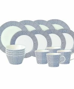 Royal Doulton Pacific Dots 16 Piece Dinnerware Set