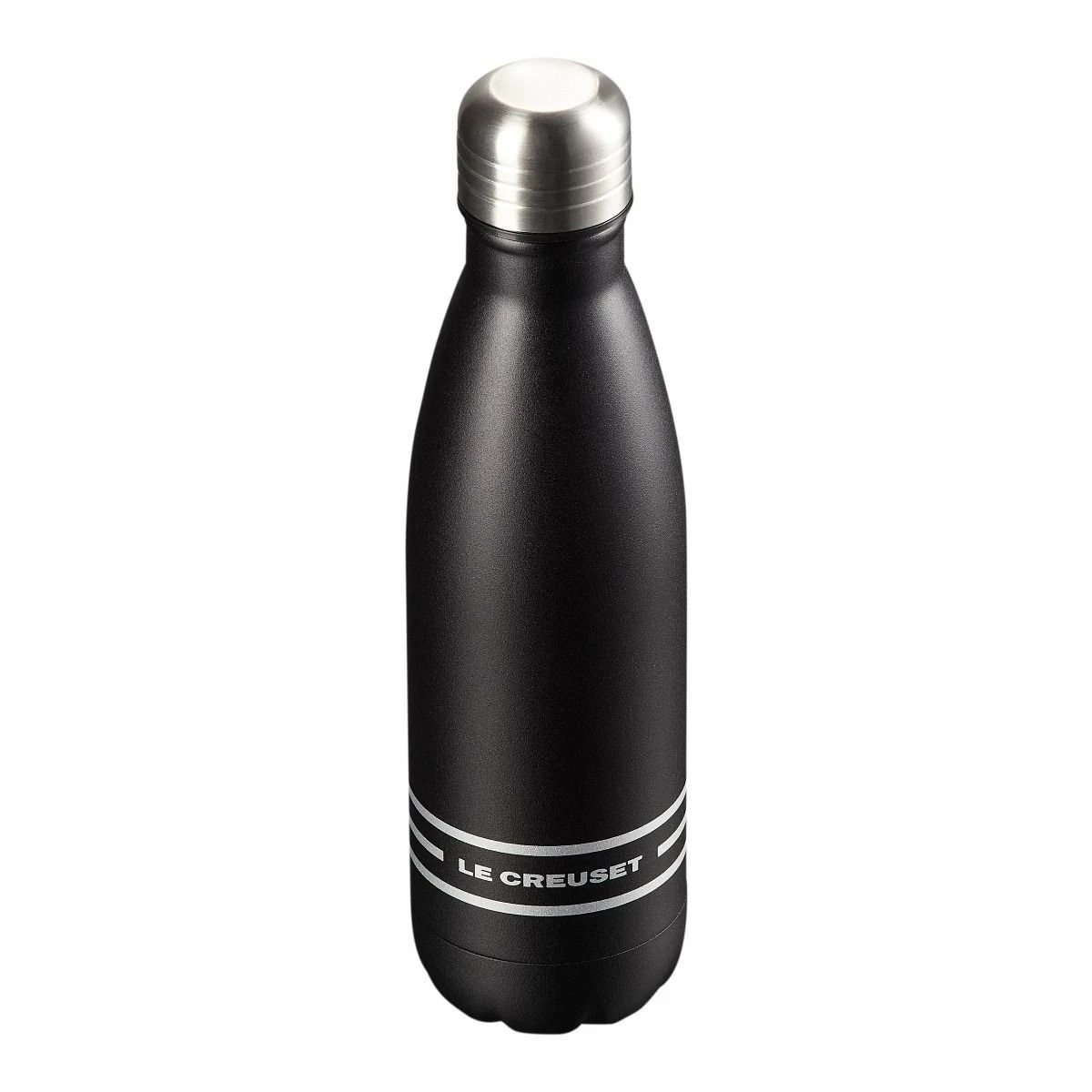 Le Creuset Stainless Steel Hydration Bottle | Matte Black 2 Le Creuset Stainless Steel Hydration Bottle | Matte Black - Image 2