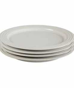Le Creuset 10.5" Dinner Plates - Set Of 4 | White
