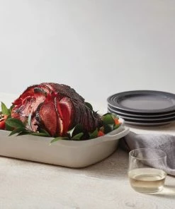 Le Creuset 8.5" Salad Plates - Set Of 4 | Oyster Grey -Cheap Dinnerware Store rs9176 spring 2019 meringueroaster 0801