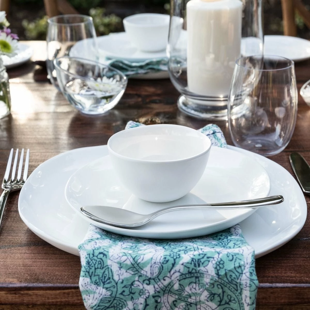 Fortessa Sandia Melamine 6" Cereal Bowl | Bianco 3 Fortessa Sandia Melamine 6" Cereal Bowl | Bianco - Image 3