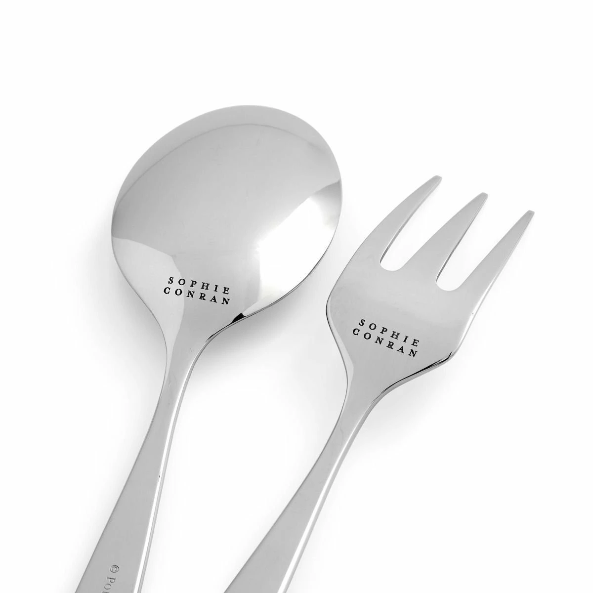 Portmeirion Sophie Conran Salad Server Set | Floret 2 Portmeirion Sophie Conran Salad Server Set | Floret - Image 2