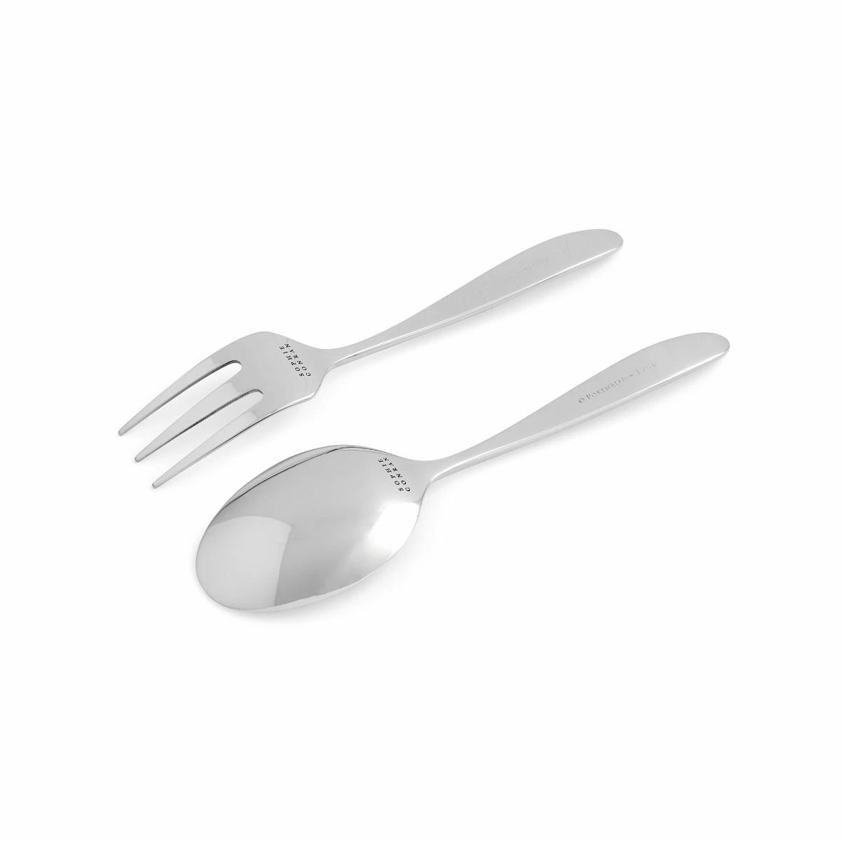 Portmeirion Sophie Conran Salad Server Set | Floret 4 Portmeirion Sophie Conran Salad Server Set | Floret - Image 4