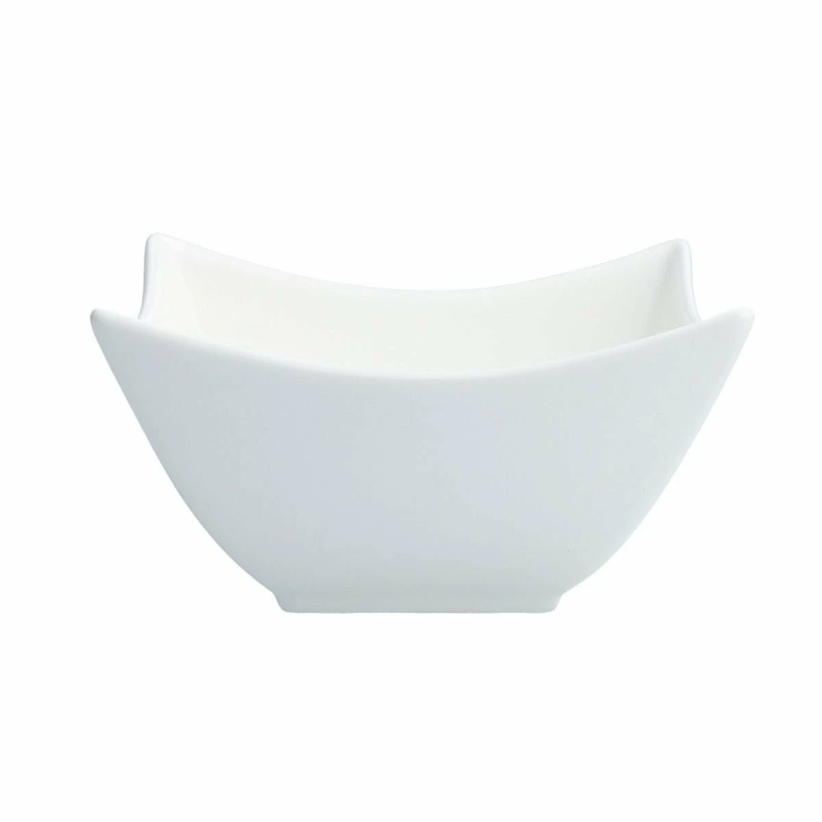 Fortessa Fiji Square Bowl 4.33"| White 2 Fortessa Fiji Square Bowl 4.33"| White - Image 2