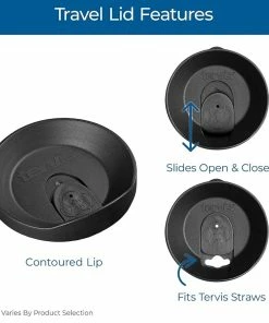 Tervis® 16oz Double-Walled Insulated Tumbler With Lid | Fiesta® Dots - Sunny -Cheap Dinnerware Store skulltumbler3 4