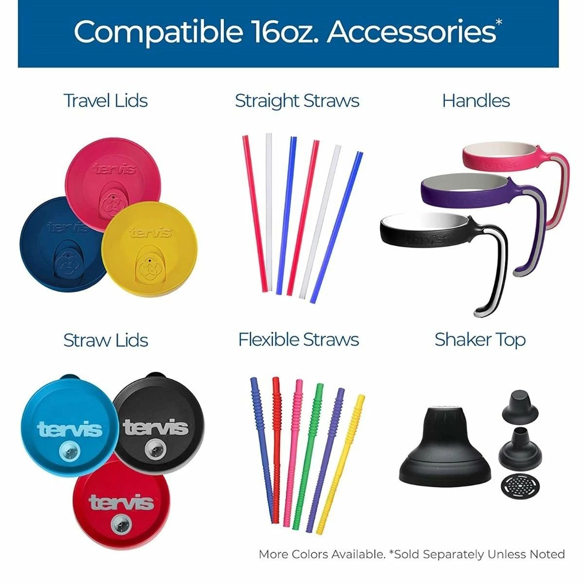 Tervis® 16oz Double-Walled Insulated Tumbler With Lid | Fiesta® Stripes - Sunny 4 Tervis® 16oz Double-Walled Insulated Tumbler With Lid | Fiesta® Stripes - Sunny - Image 4