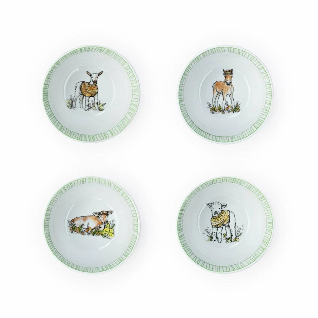 Everything Kitchens Barnyard Baby Animals 28-Piece Dinnerware Set | Assorted 6 Everything Kitchens Barnyard Baby Animals 28-Piece Dinnerware Set | Assorted - Image 6