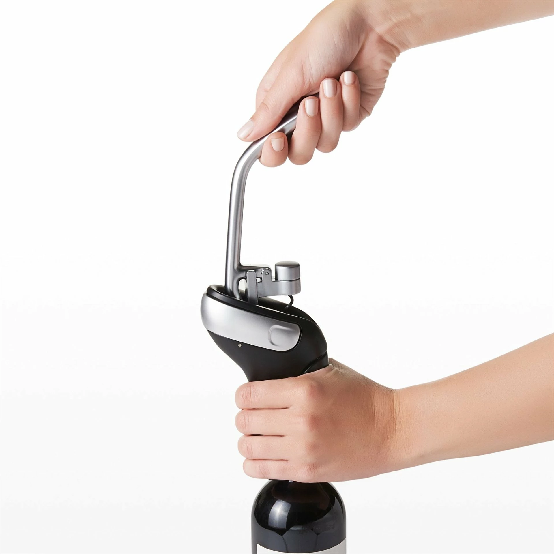 OXO SteeL Vertical Lever Corkscrew 4 OXO SteeL Vertical Lever Corkscrew - Image 4