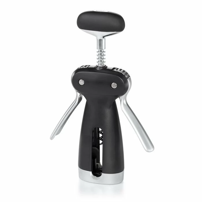 OXO SteeL Winged Corkscrew + Removable Foil Cutter 4 OXO SteeL Winged Corkscrew + Removable Foil Cutter - Image 4