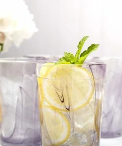 Fortessa Swirl 14oz Ice Beverage Glass | Amethyst 5 Fortessa Swirl 14oz Ice Beverage Glass | Amethyst -Cheap Dinnerware Store swirl longdrink purple 02