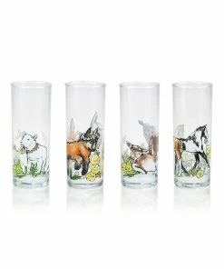 Everything Kitchens Barnyard Baby Animals 28-Piece Dinnerware Set | Assorted 19 Everything Kitchens Barnyard Baby Animals 28-Piece Dinnerware Set | Assorted -Cheap Dinnerware Store tall glass set 1