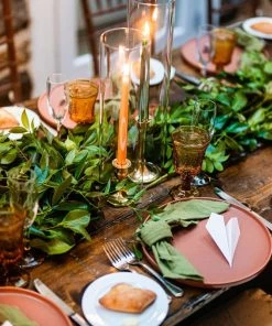 Everything Kitchens Modern Flat 8-Piece Dinner Plate Set | Terracotta & Stone Gray 18 Everything Kitchens Modern Flat 8-Piece Dinner Plate Set | Terracotta & Stone Gray -Cheap Dinnerware Store terra1 9