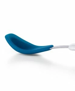 OXO Tot Feeding Spoon Set With Soft Silicone | Navy -Cheap Dinnerware Store tot 61138200 7