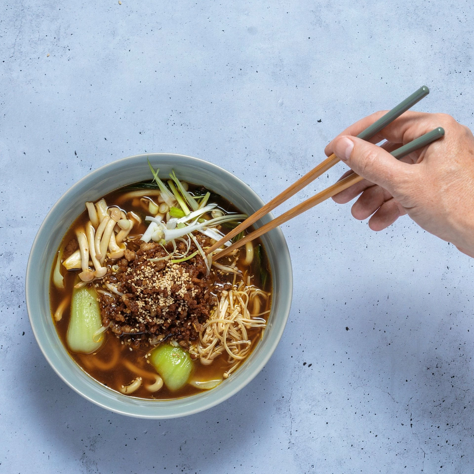 Typhoon World Foods Ramen Bowl | Green 3 Typhoon World Foods Ramen Bowl | Green - Image 3