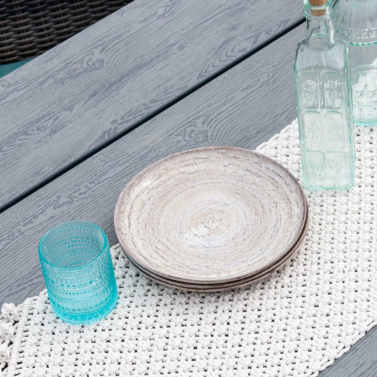 Carmel Ceramica Truffle 9" Salad Plate 2 Carmel Ceramica Truffle 9" Salad Plate - Image 2