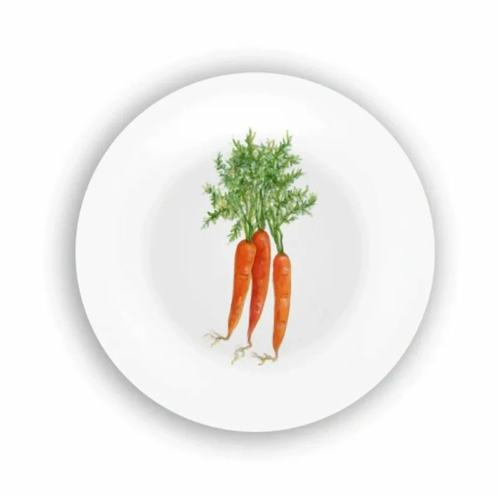 Bamboo Table 4-Piece Plate Gift Set | Veggies 4 Bamboo Table 4-Piece Plate Gift Set | Veggies - Image 4