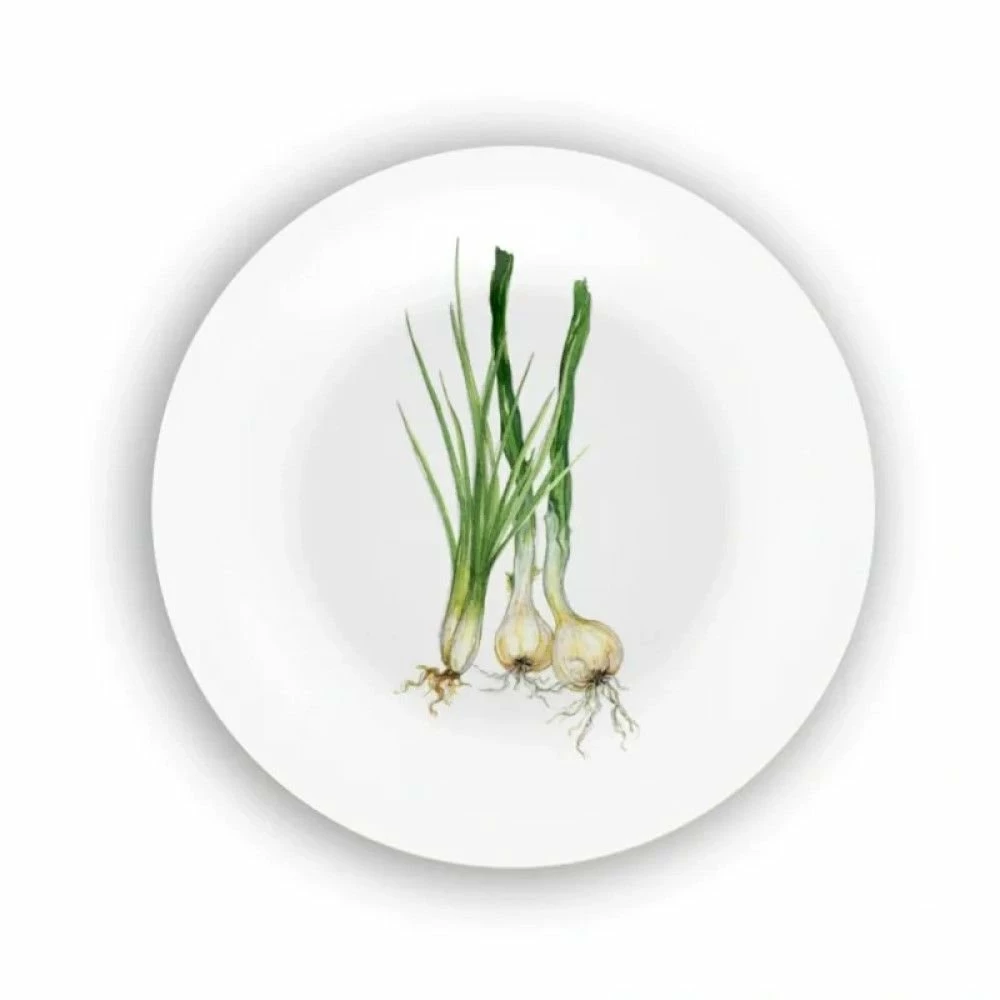 Bamboo Table 4-Piece Plate Gift Set | Veggies 5 Bamboo Table 4-Piece Plate Gift Set | Veggies - Image 5