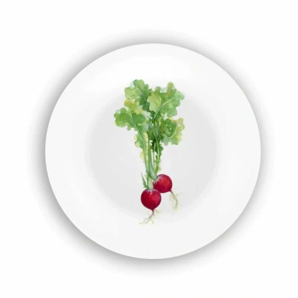 Bamboo Table 4-Piece Plate Gift Set | Veggies 6 Bamboo Table 4-Piece Plate Gift Set | Veggies - Image 6