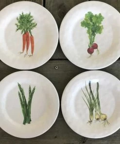 Bamboo Table 4-Piece Plate Gift Set | Veggies 13 Bamboo Table 4-Piece Plate Gift Set | Veggies -Cheap Dinnerware Store uv7g687f 7