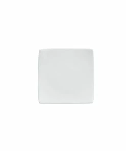 Fortessa Fiji Coupe 4.75" Square Plate | White