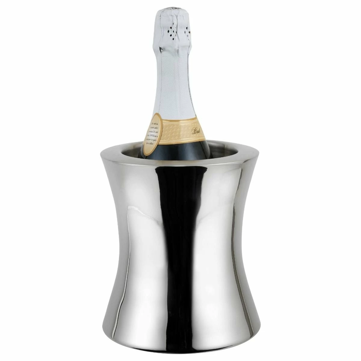 Winco Double Wall Hourglass Wine Cooler 2 Winco Double Wall Hourglass Wine Cooler - Image 2