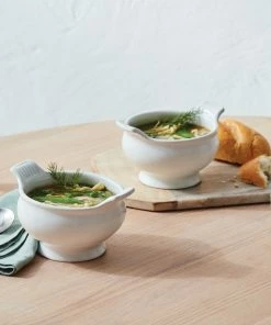Le Creuset 20oz Heritage Soup Bowl | White 9 Le Creuset 20oz Heritage Soup Bowl | White -Cheap Dinnerware Store whitesoup